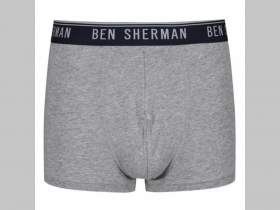 Ben Sherman trenky " Boxerky " materiál 95%polyester 5%elastan  farba: šedá